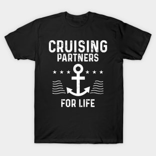 Cruising Partners Couples Matching 2024 Cruise Voyage T-Shirt